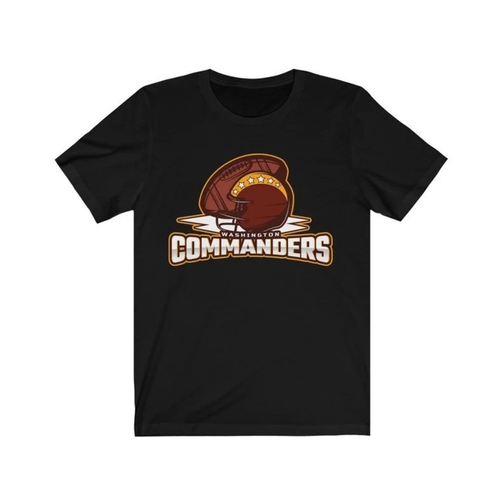 Washington Commanders Shirt Football Team Short Sleeve Tshirt